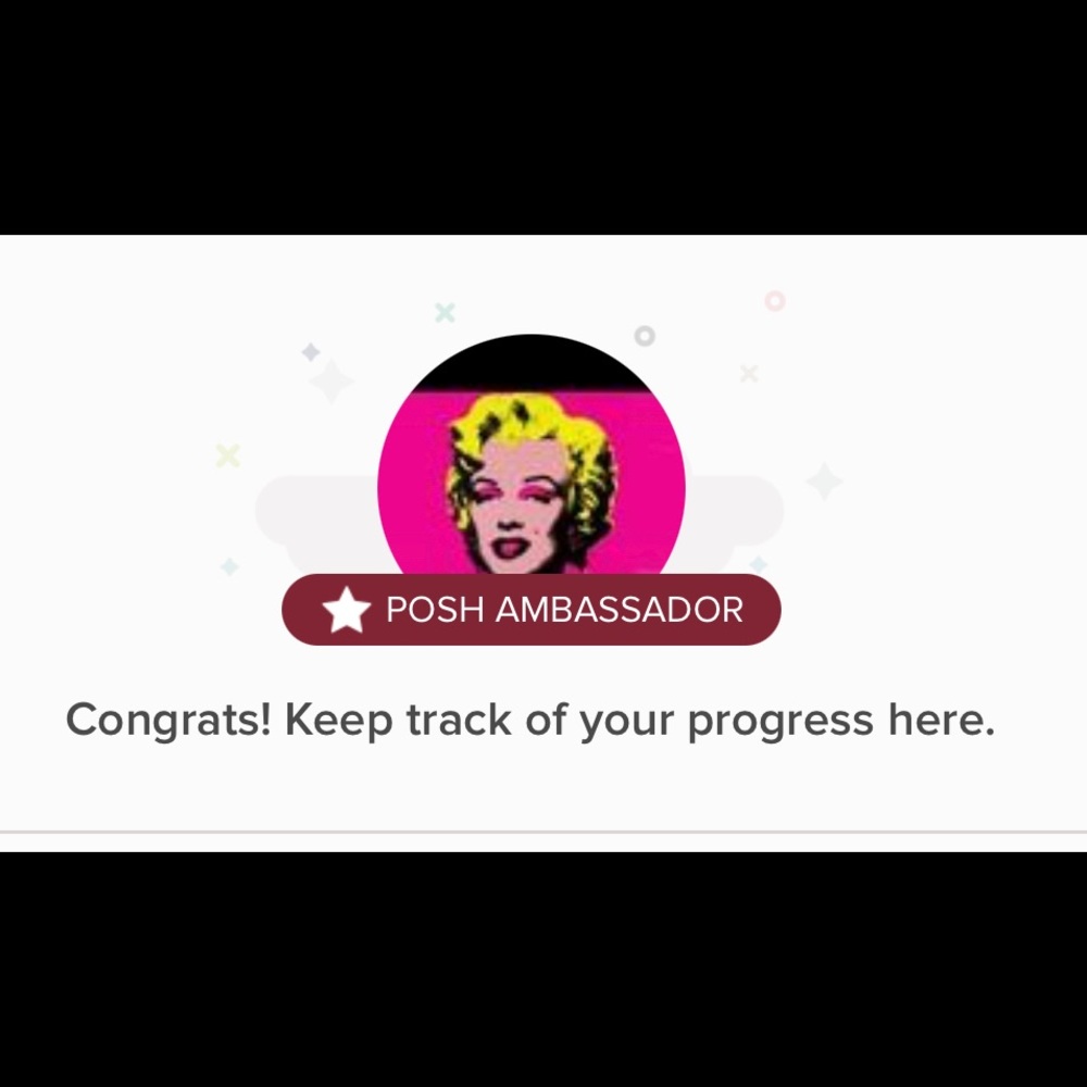 🌸I am a POSH AMBASSADOR!!!!!